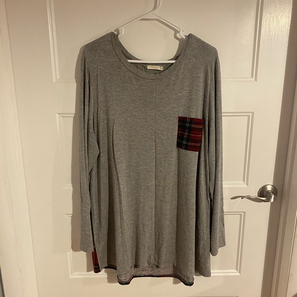First Look Boutique Tartan Tunic